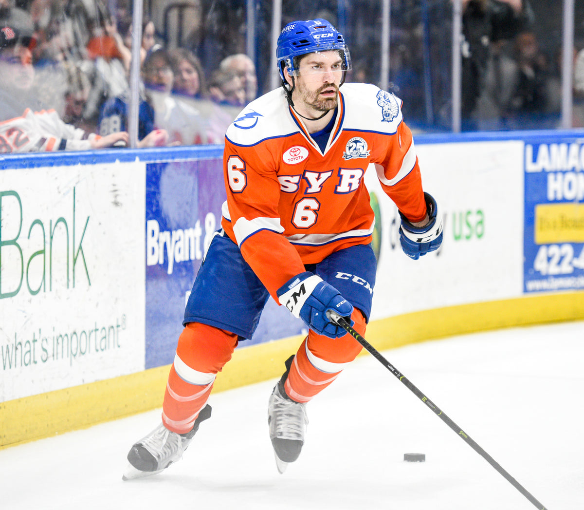 #6 Hubert Labrie Home Nameplate - 2018-19 – Syracuse Crunch Official ...