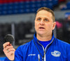 Assistant Coach Gilles Bouchard Home Nameplate - 2019 Calder Cup Playoffs