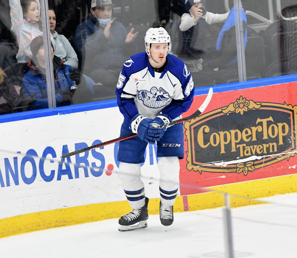 Goal Puck - #45 Cole Koepke - January 26, 2022 vs. Cleveland