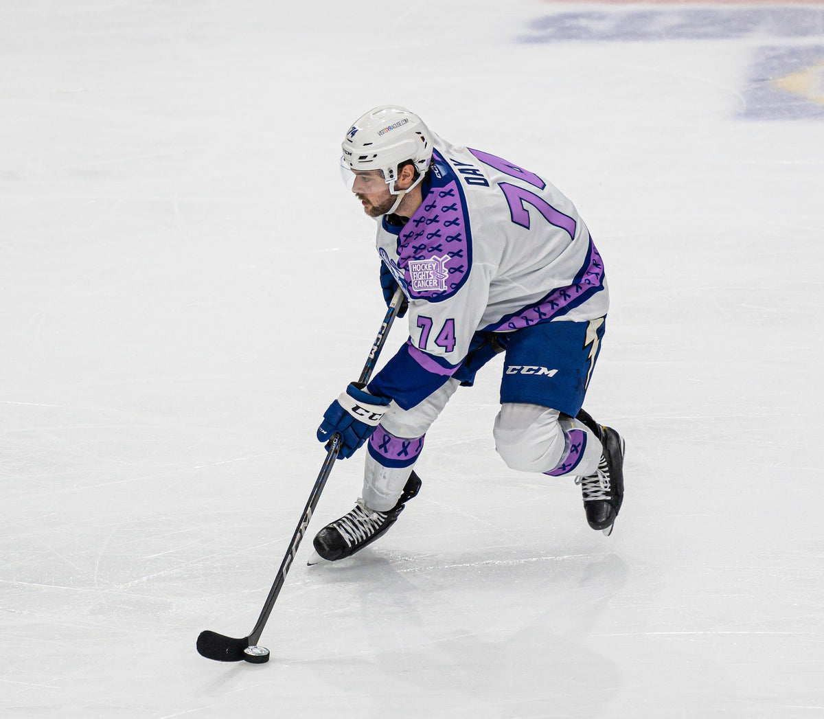 #74 Sean Day Hockey Fights Cancer Nameplate - December 16, 2022 ...