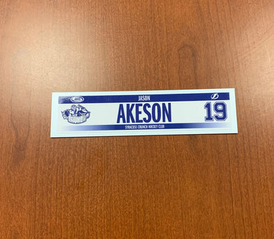 Autographed #20 Ryan Jones Hockey Fights Cancer Nameplate - November 2 –  Syracuse Crunch Official Team Store