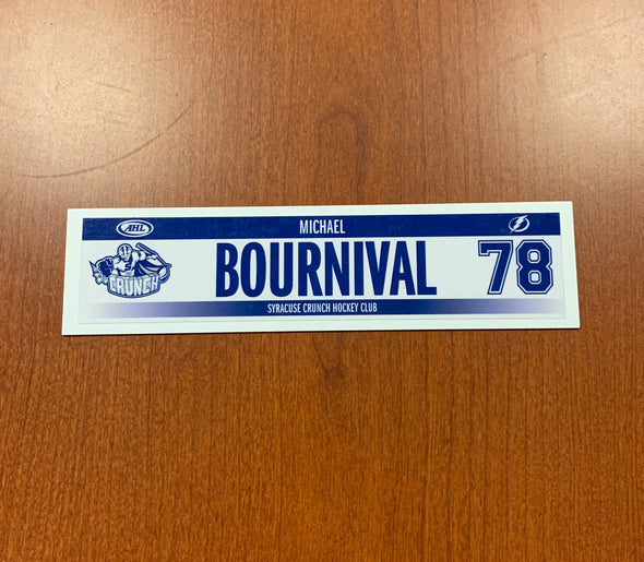 #78 Michael Bournival Home Nameplate - 2016-19