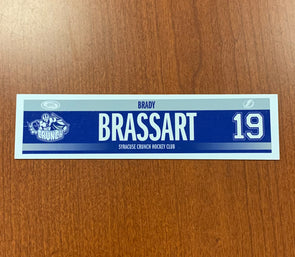 #19 Brady Brassart Road Nameplate - 2018-19