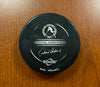 #7 Gilbert Brule Autographed Game Puck - 2007-08