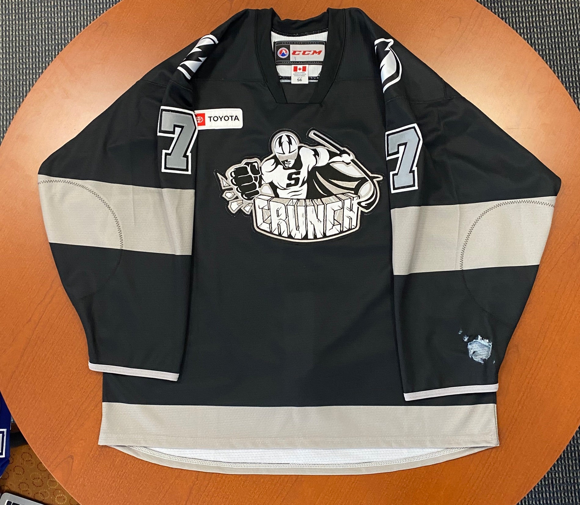 51 Max Cajkovic Hockey Fights Cancer Jersey - November 27, 2021 – Syracuse  Crunch Official Team Store