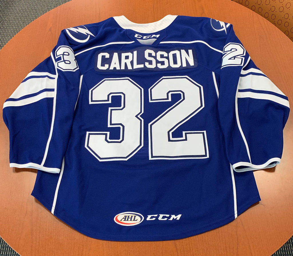 11 Daniel Walker Blue Jersey - 2022-23 – Syracuse Crunch Official Team Store