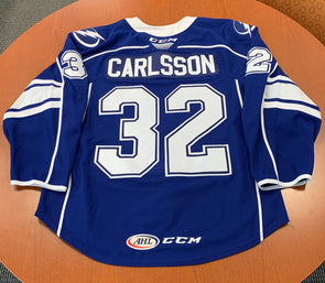 5 Alec Rauhauser Blue Jersey - 2020-21 Season – Syracuse Crunch Official  Team Store