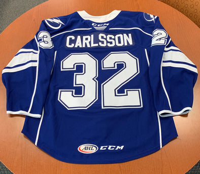 #32 Lucas Carlsson Blue Jersey - 2020-21