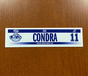 #11 Erik Condra Home Nameplate - 2016-18