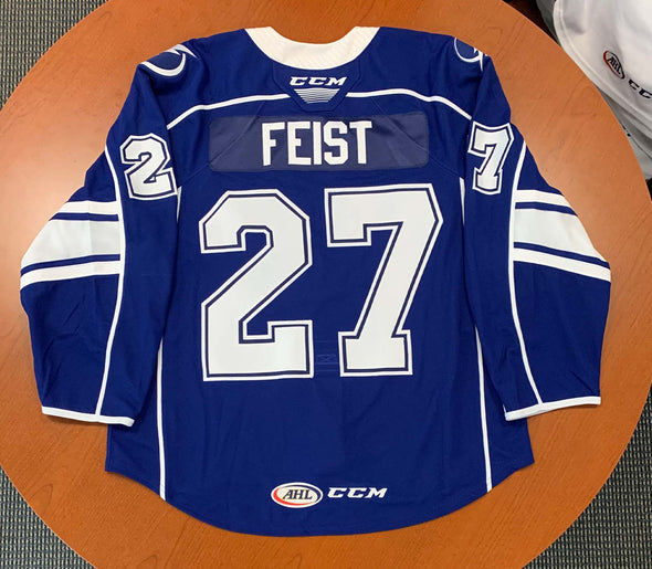 #27 Tyson Feist Blue Jersey - 2021-22