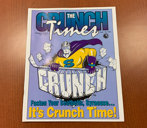 Crunch Times Volume 1 Issue 1 It's Crunch Time - 1994-95