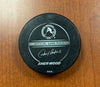 #43 Jeff Deslauriers Autographed Game Puck - 2011-12