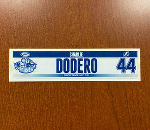 #44 Charlie Dodero Home Nameplate - 2014-16