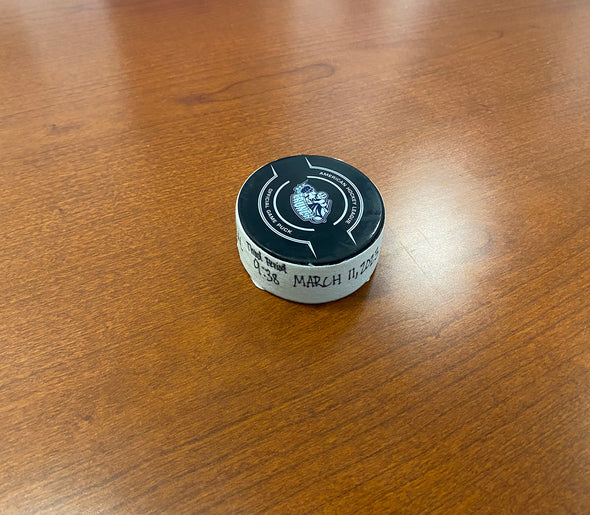 Goal Puck - #40 Gabriel Dumont - March 11, 2023 vs. Rochester
