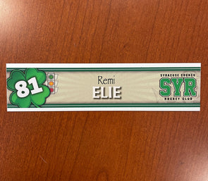 #81 Remi Elie St. Patrick's Day Nameplate - March 16, 2022