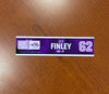 #62 Jack Finley Hockey Fights Cancer Nameplate - December 16, 2022