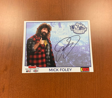 Mick Foley Signed Autograph Photo