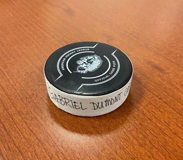 Goal Puck - #40 Gabriel Dumont - January 13, 2023 vs. Laval