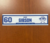 #60 Chris Gibson Home Nameplate - 2020-21