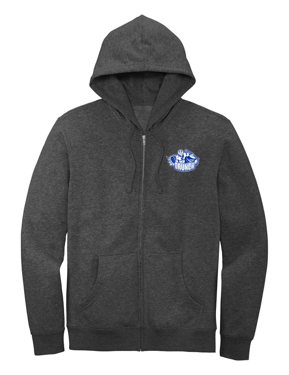 Heather Charcoal Full Zip