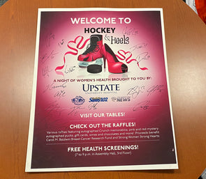 Autographed Hockey & Heels Sign - 2014-15
