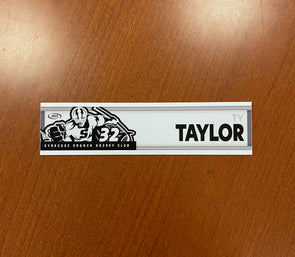 #32 Ty Taylor Blackout Nameplate - April 8, 2022