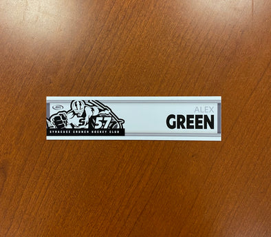 #57 Alex Green Blackout Nameplate - April 8, 2022