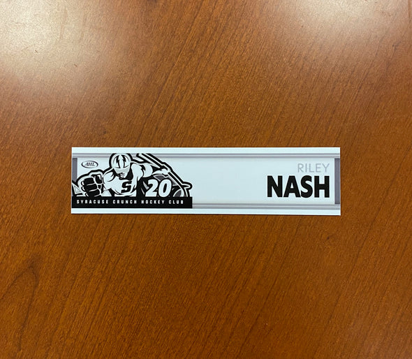 #20 Riley Nash Blackout Nameplate - April 8, 2022