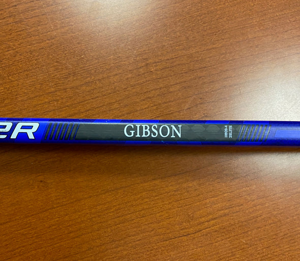 #60 Christopher Gibson Game-used Stick