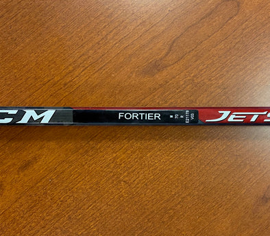 #9 GABRIEL FORTIER GAME-USED STICK