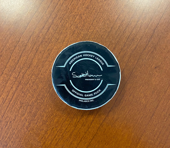 Game-Used Puck - Jan 8, 2022 - First Period