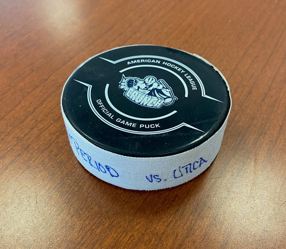 Game-Used Puck - Jan 15, 2022 - First Period