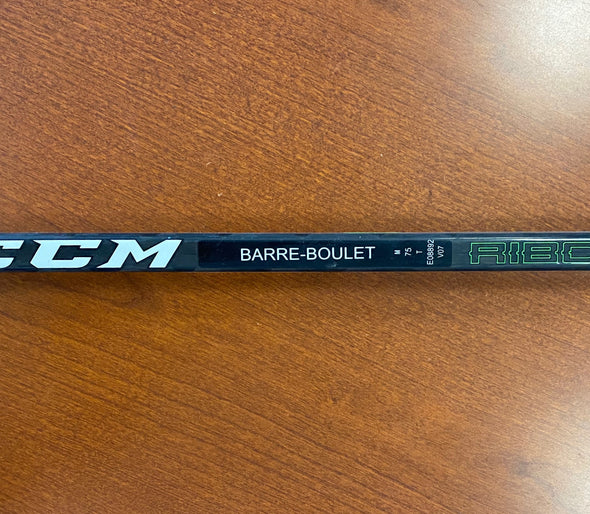 Barre-Boulet Stick Game-used by #85 Daniel Walcott - 2019-20