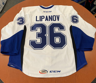 Authentic White Jersey - Columbus Era – Syracuse Crunch Official Team Store