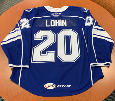 #20 Ryan Lohin Blue Jersey - 2020-21