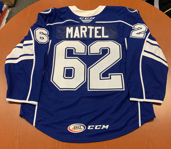 #62 Danick Martel Blue Jersey - 2019-20 - no 'A'