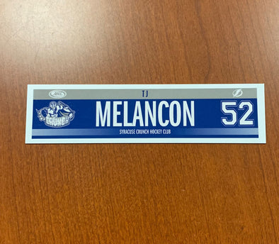 #52 TJ Melancon Road Nameplate - 2019-20