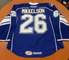 #26 Brendan Mikkelson Blue Jersey - 2012-13 Calder Cup Finals