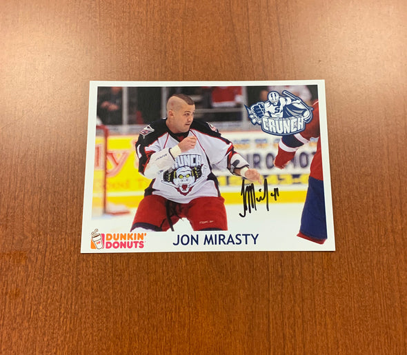 #41 Jon Mirasty Autographed Picture