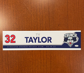 #32 Ty Taylor Reverse Retro Nameplate - March 23 & 26, 2022