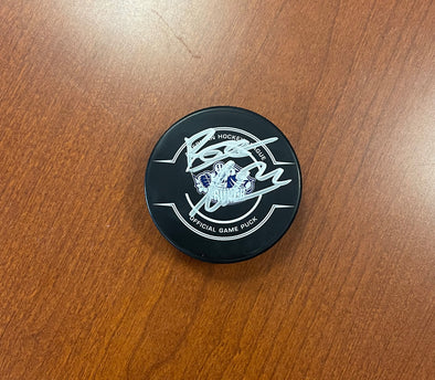 #24 Boo Nieves Autographed Game Puck - 2020-21