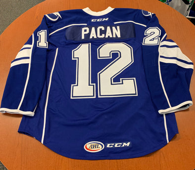 33 Max Lagace Blue Jersey - 2022-23 – Syracuse Crunch Official