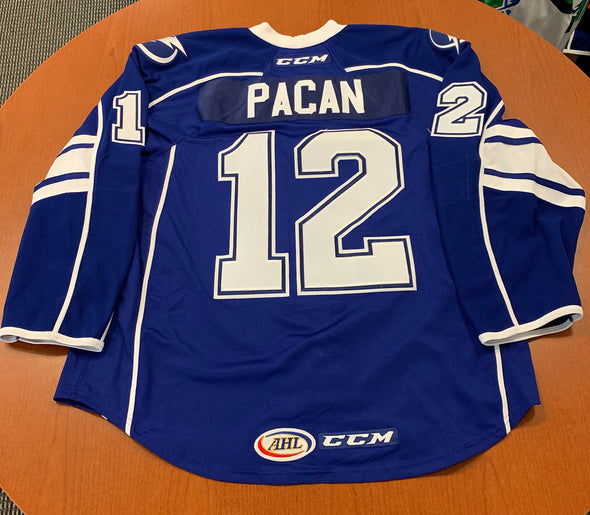 #12 David Pacan Blue Jersey - 2016-17