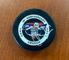 #35 Andrew Penner Autographed 10th Anniversary Game Puck - 2003-04