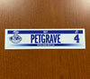 #4 Matt Petgrave Home Nameplate - 2017-18