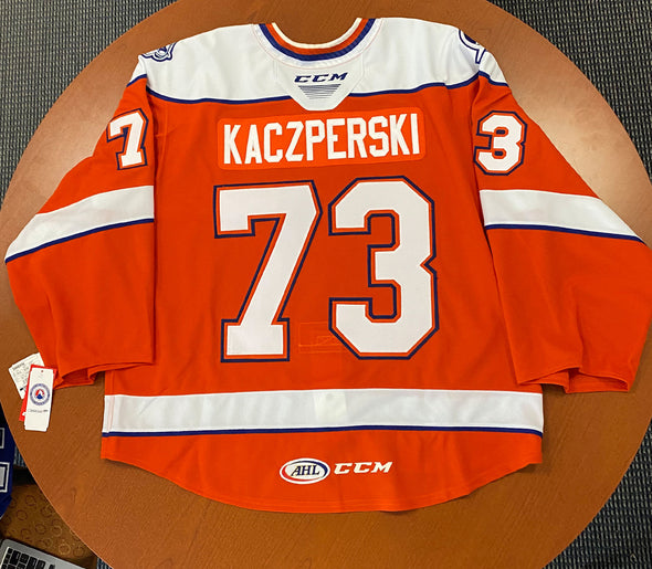 #73 Corbin Kaczperski Orange Jersey - 2021-22