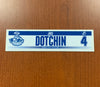 #4 Jake Dotchin Home Nameplate - 2014-17