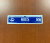 #86 Mitch Hults Road Nameplate - 2018-19
