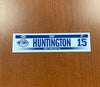 #15 Jimmy Huntington Home Nameplate - 2019-20