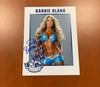 Barbie Blank - Kelly Kelly Signed Autograph Card